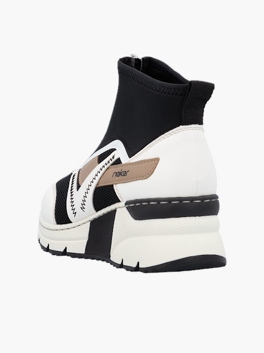 Rieker Damen Sneaker High Weiß 136251 3