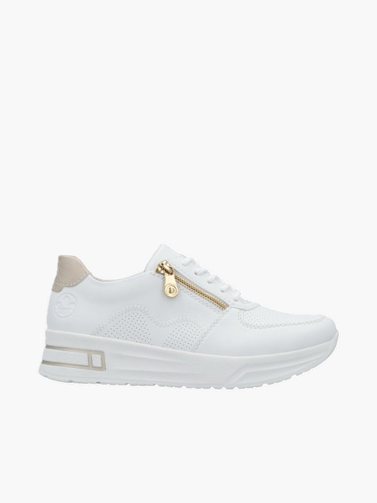 Rieker Damen Sneaker Low Weiß 136256 1