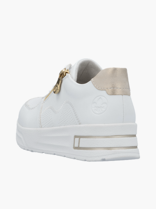 Rieker Damen Sneaker Low Weiß 136256 3
