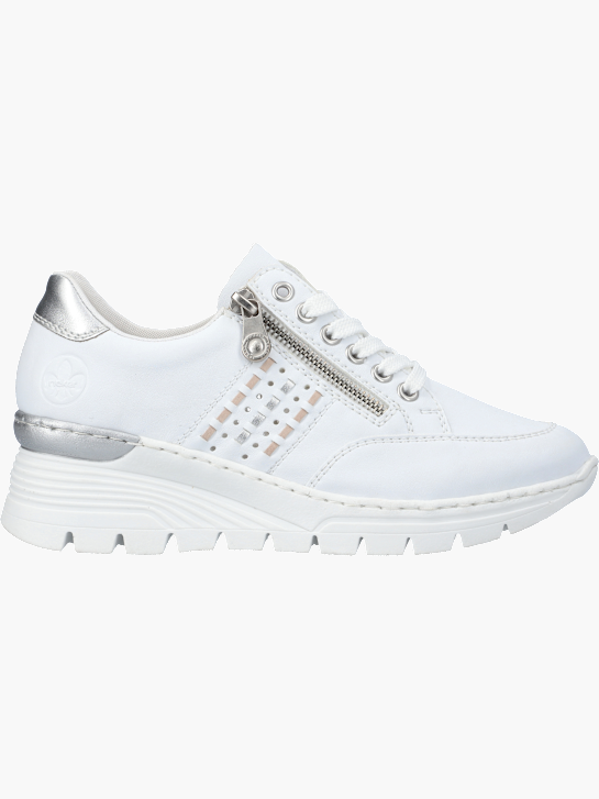 Rieker Damen Sneaker Low Weiß 141885 1