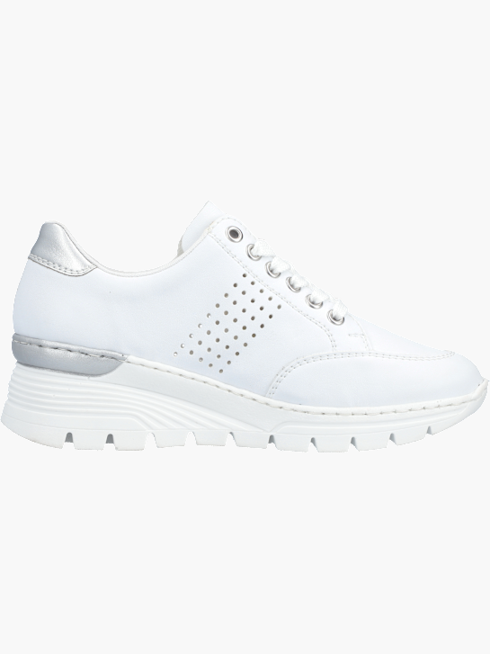 Rieker Damen Sneaker Low Weiß 141885 3