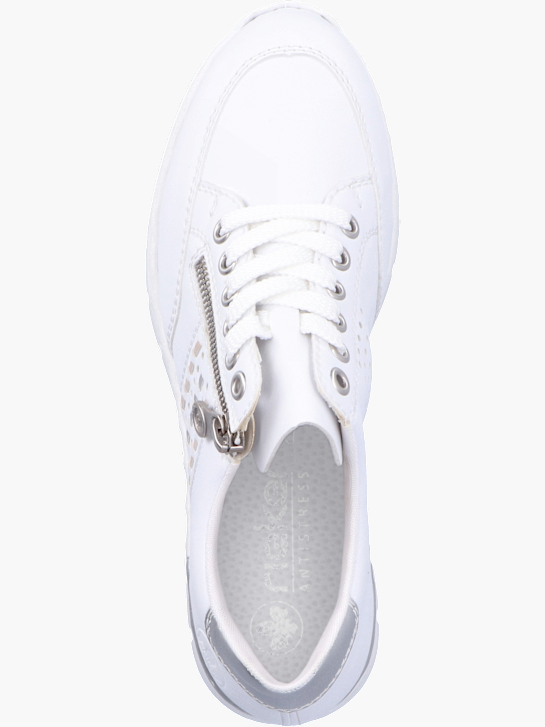 Rieker Damen Sneaker Low Weiß 141885 4