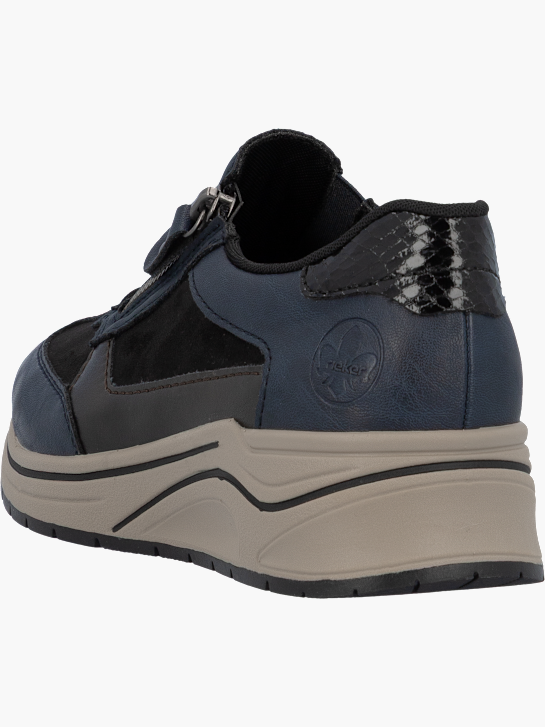 Rieker Damen Slipper Blau 141889 3