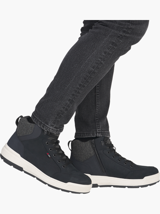 Rieker Herren Schnürstiefel Blau 141895 4