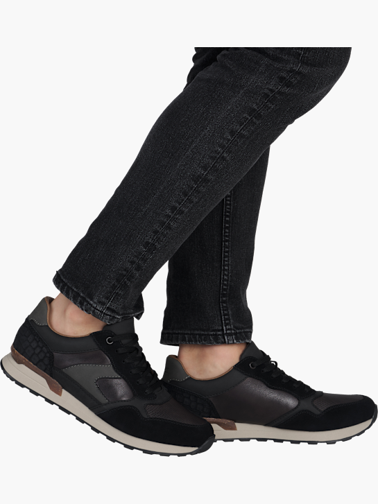 Rieker Herren Sneaker Low Schwarz 141907 4