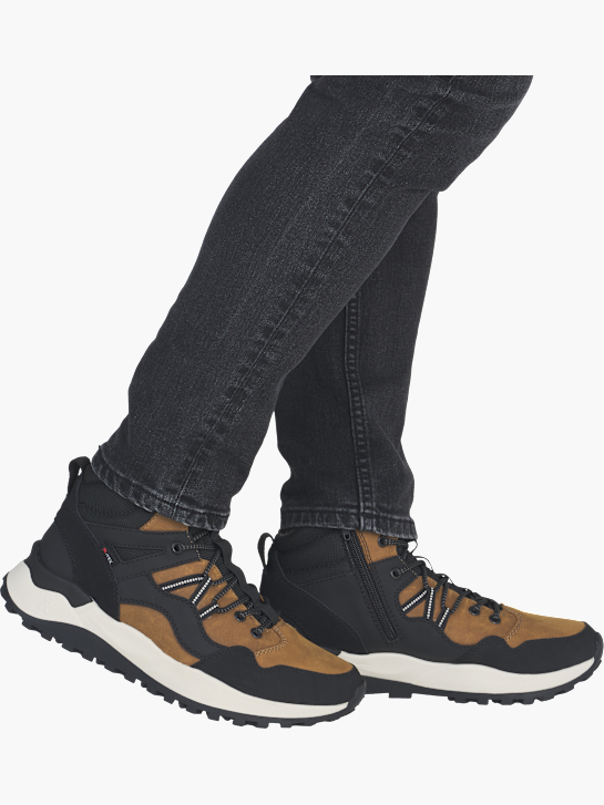 Rieker Herren Schnürstiefel Gelb 141916 4