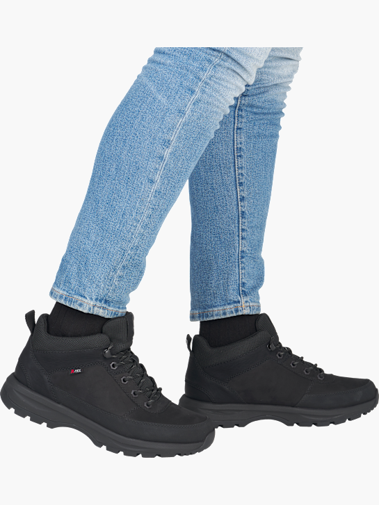 Rieker Herren Schnürstiefel Schwarz 141928 4