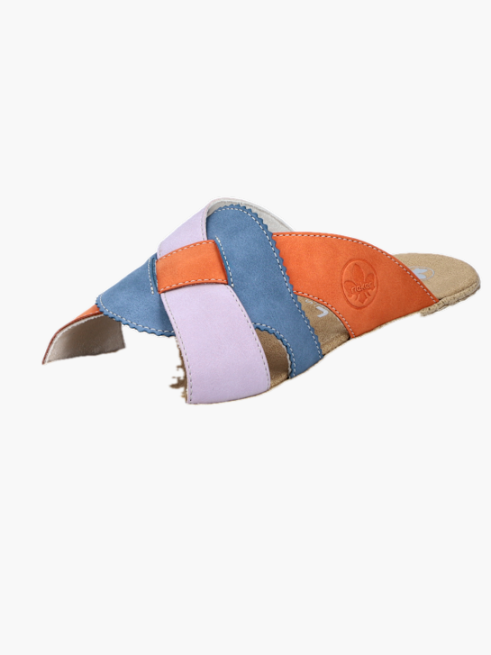 Rieker Damen Pantoletten Multicolor 136365 2