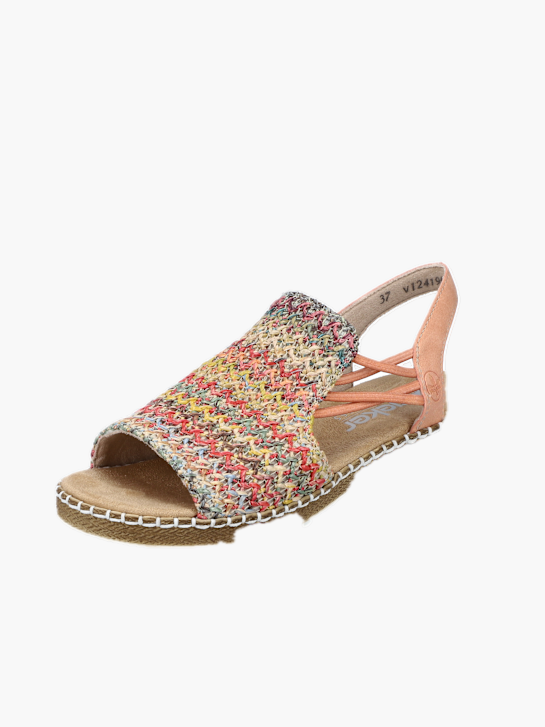 Rieker Damen Keilsandaletten Multicolor 136384 2
