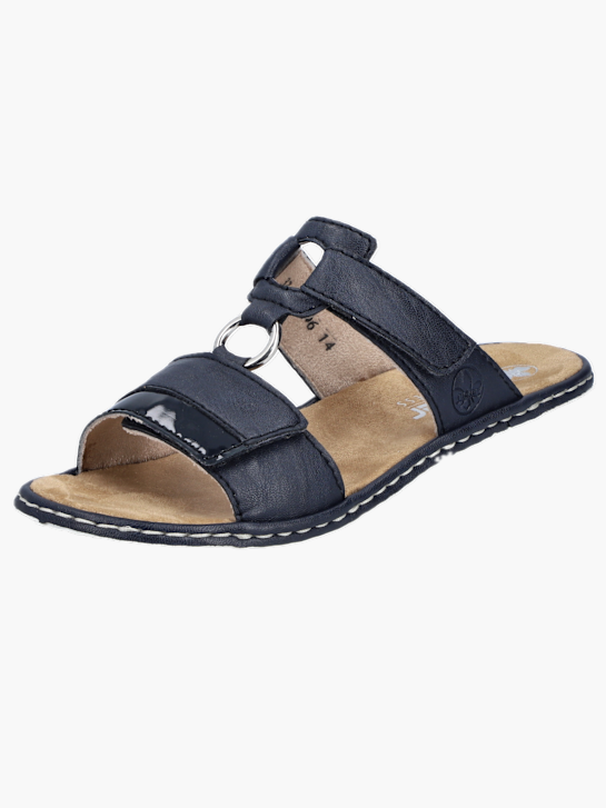 Rieker Damen Pantoletten Dunkelblau 136392 2
