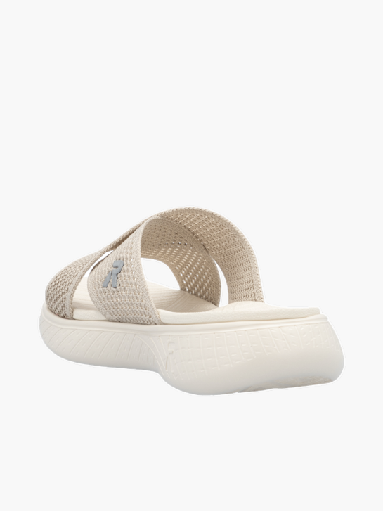 Rieker Sport Damen Slides Beige 136402 3