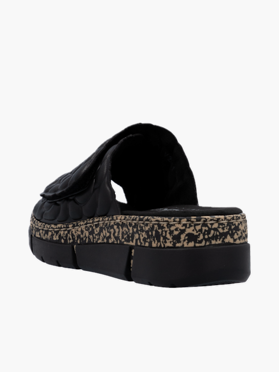 Rieker Damen Pantoletten Schwarz 136412 3