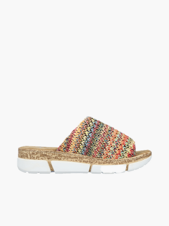 Rieker Damen Pantoletten Multicolor 136414 2