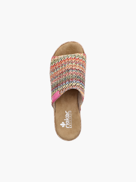 Rieker Damen Pantoletten Multicolor 136414 3