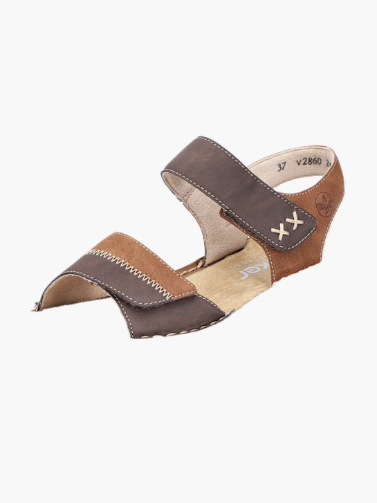 Rieker Damen Riemchensandalen Braun 136418 2