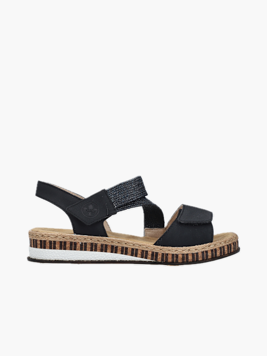 Rieker Damen Riemchensandalen Blau 136458 1