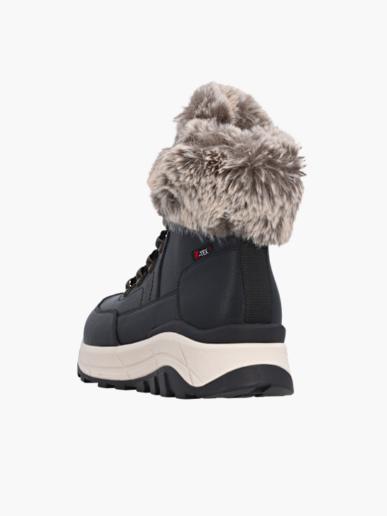 Rieker Sport Damen Schnürstiefel Schwarz 136483 4