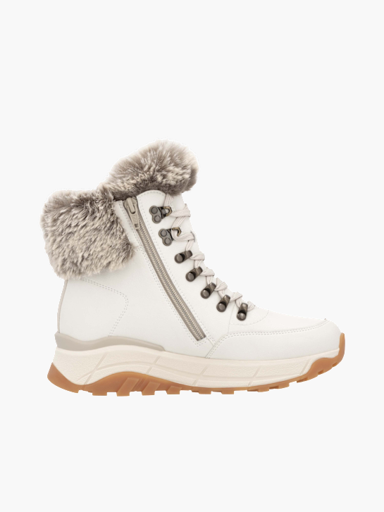 Rieker Sport Damen Schnürstiefel Weiß 136485 3