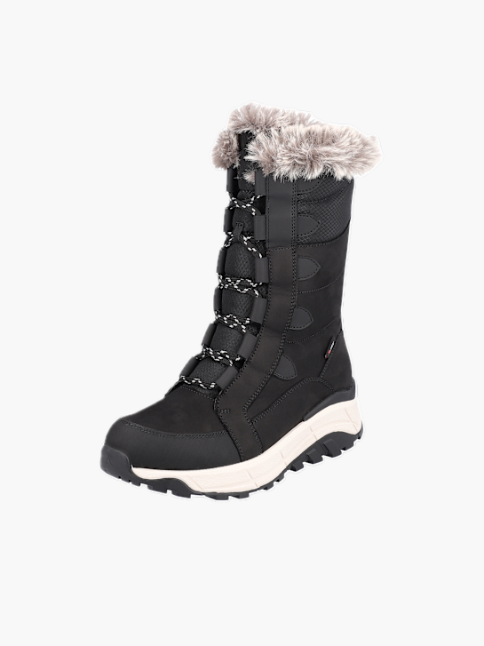 Rieker Sport Damen Schnürstiefel Schwarz 136490 2