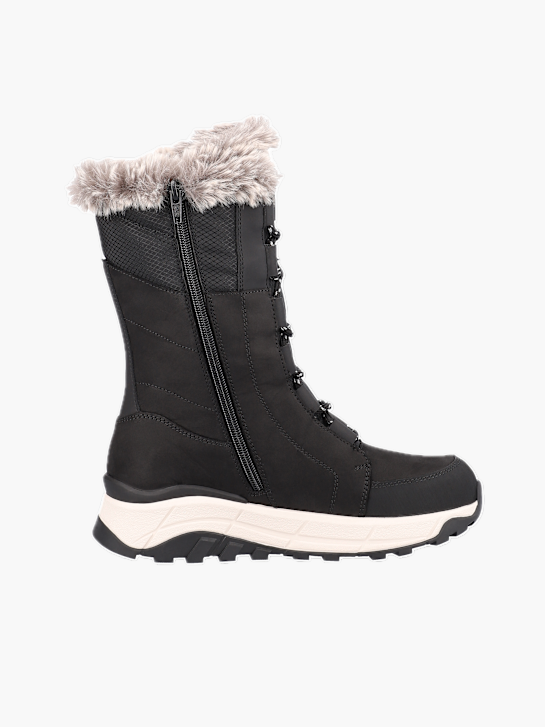 Rieker Sport Damen Schnürstiefel Schwarz 136490 3