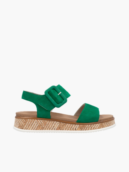 Rieker Sport Damen Riemchensandalen Grün 136526 1
