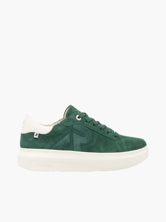 Rieker Damen Sneaker Low Grün 136541 1