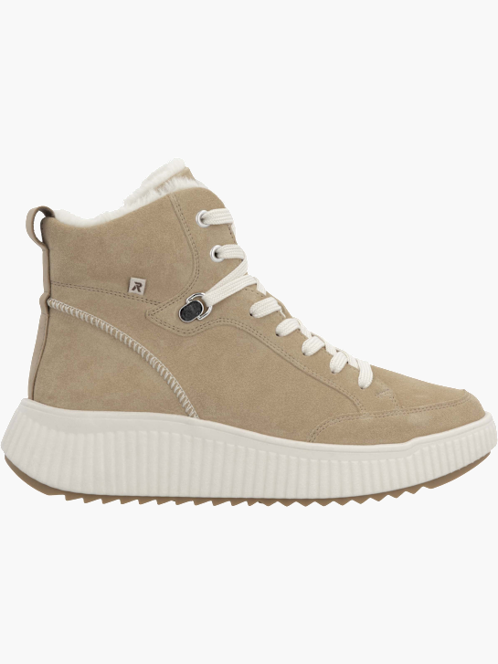 Rieker Damen Schnürstiefel Beige 136568 1