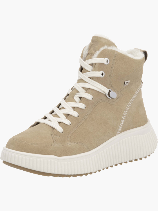 Rieker Damen Schnürstiefel Beige 136568 2