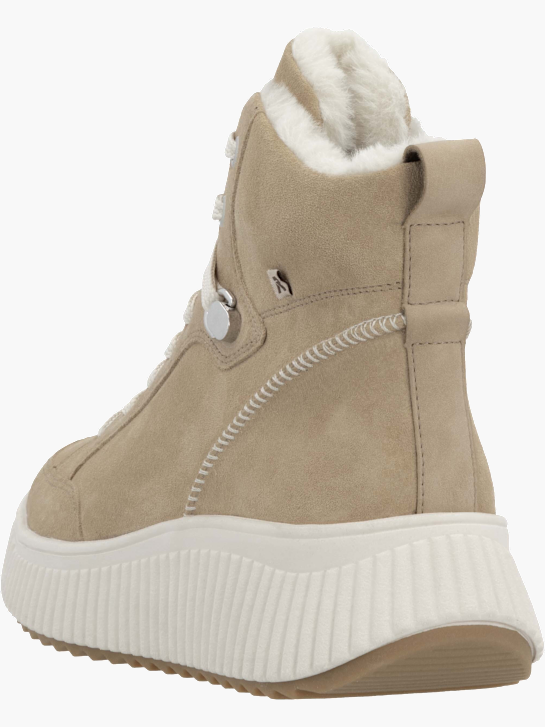 Rieker Damen Schnürstiefel Beige 136568 3