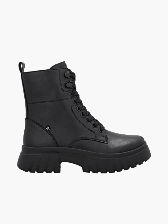 Rieker Damen Schnürstiefel Schwarz 136571 1