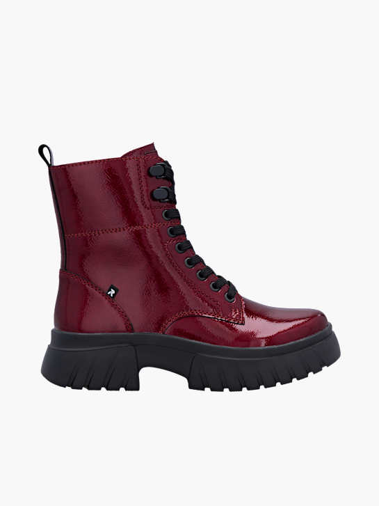 Rieker Damen Schnürstiefel Rot 136572 1