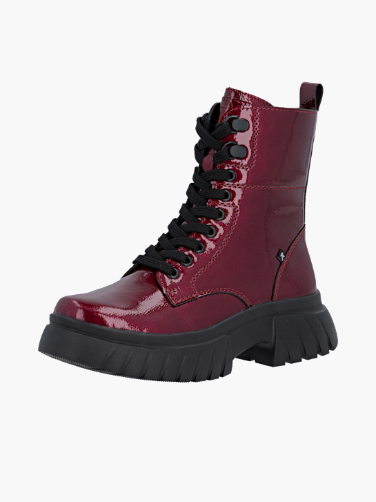 Rieker Damen Schnürstiefel Rot 136572 2