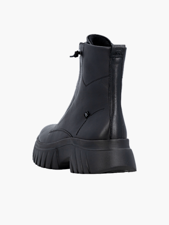 Rieker Damen Biker Boots Schwarz 136581 3