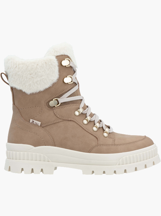 Rieker Sport Damen Schnürstiefel Beige 142008 1