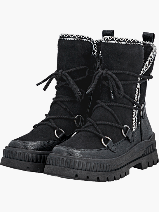Rieker Damen Kurzstiefel Schwarz 142010 3