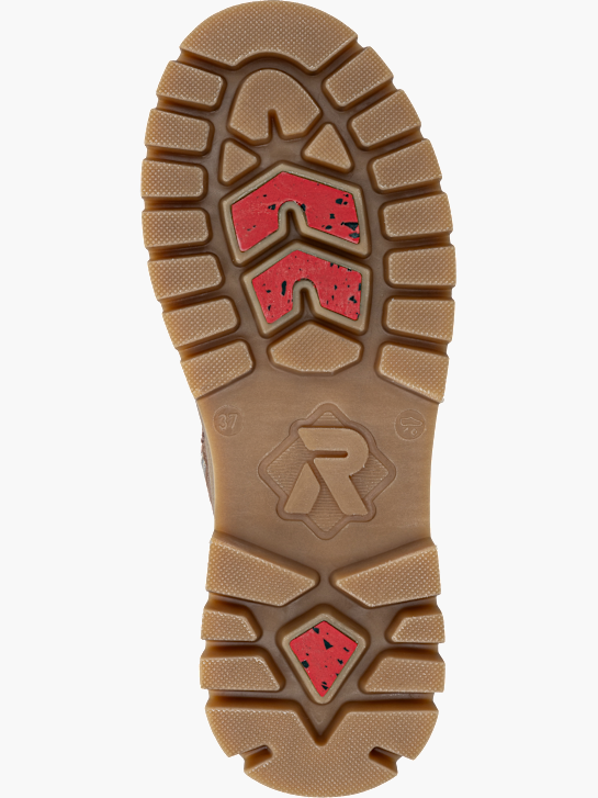 Rieker Damen Schnürstiefel Beige 142012 3