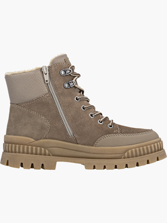 Rieker Damen Schnürstiefel Beige 142012 4