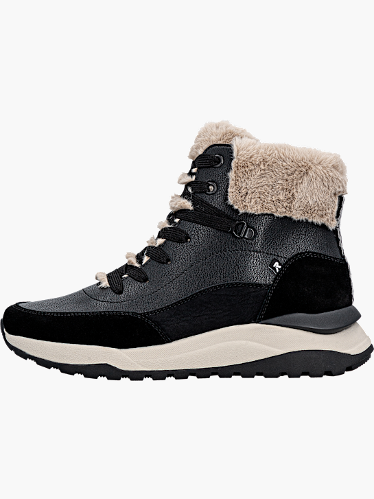 Rieker Damen Schnürstiefel Schwarz 142029 3