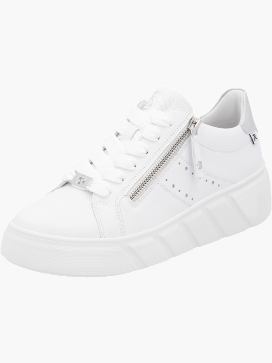 Rieker Damen Sneaker Low Weiß 136614 2