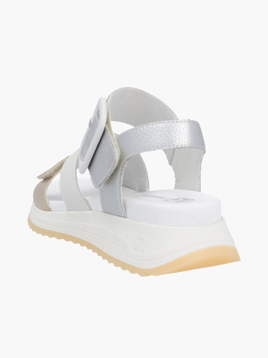 Rieker Sport Damen Riemchensandalen Silber 136618 3