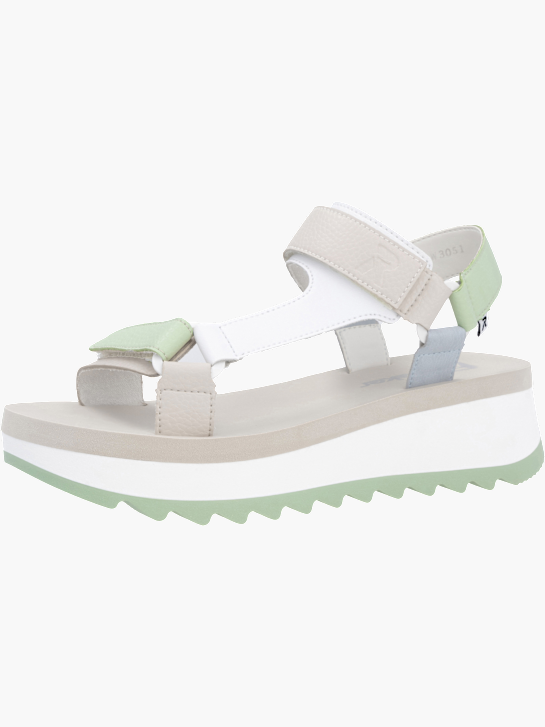 Rieker Sport Damen Riemchensandalen Weiß 142039 2