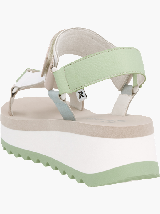 Rieker Sport Damen Riemchensandalen Weiß 142039 3