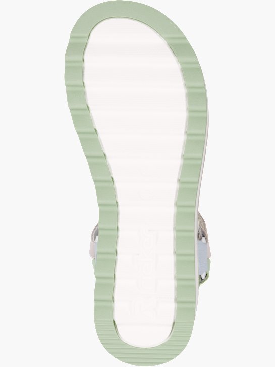 Rieker Sport Damen Riemchensandalen Weiß 142039 4