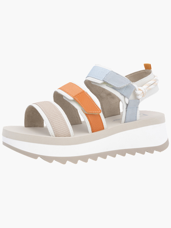 Rieker Sport Damen Riemchensandalen Beige 136625 2