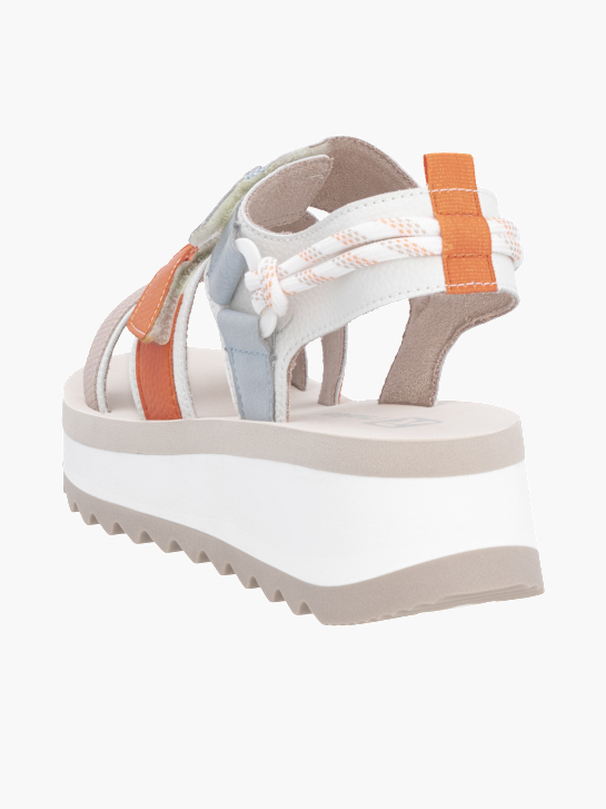 Rieker Sport Damen Riemchensandalen Beige 136625 3