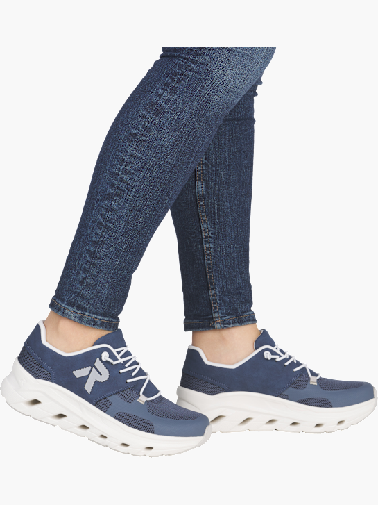 Rieker Damen Sneaker Low Blau 142042 4