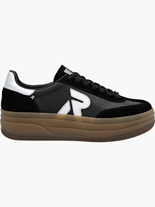 Rieker Damen Sneaker Low Schwarz 142046 1