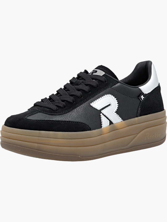 Rieker Damen Sneaker Low Schwarz 142046 3