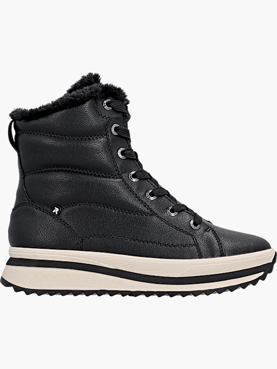 Rieker Damen Schnürstiefel Schwarz 142051 1