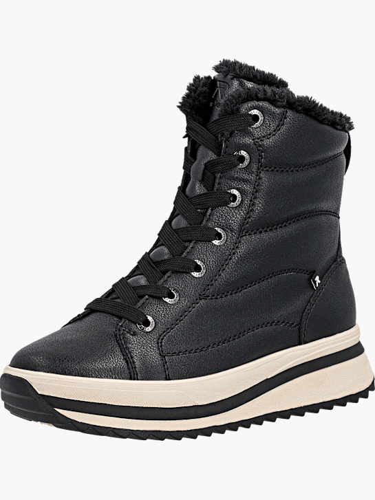 Rieker Damen Schnürstiefel Schwarz 142051 3